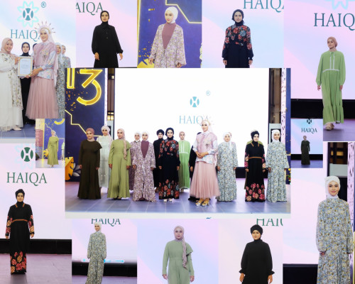 Haiqa Memamerkan Koleksi Menawan di Muslimah Fashion Runway x Tangcity: Memperkenalkan Modest Fashion Premium Lebih Luas.